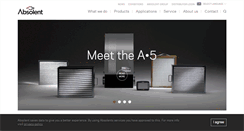 Desktop Screenshot of absolent.com